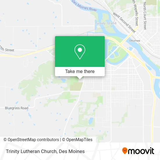 Trinity Lutheran Church map
