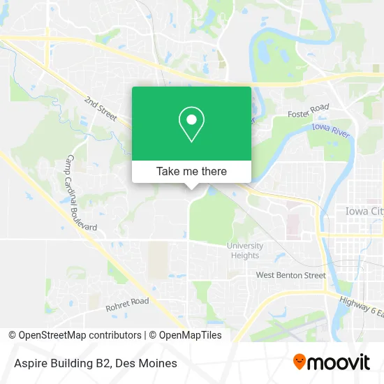 Aspire Building B2 map