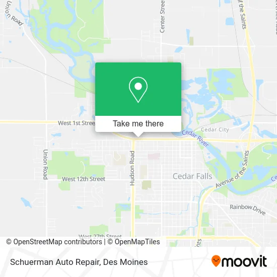 Schuerman Auto Repair map