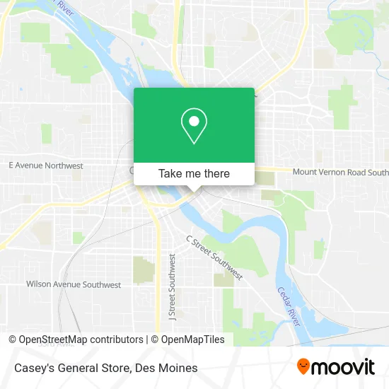 Casey's General Store map