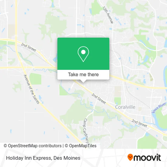 Holiday Inn Express map