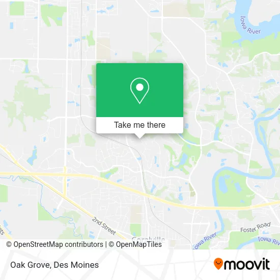 Oak Grove map