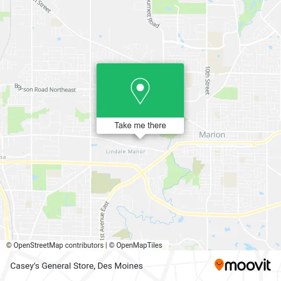 Casey's General Store map