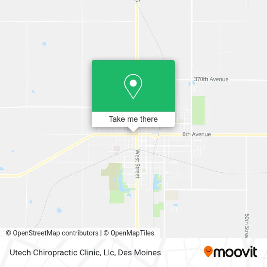 Utech Chiropractic Clinic, Llc map