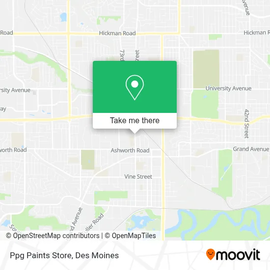Ppg Paints Store map