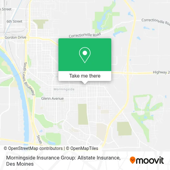 Morningside Insurance Group: Allstate Insurance map
