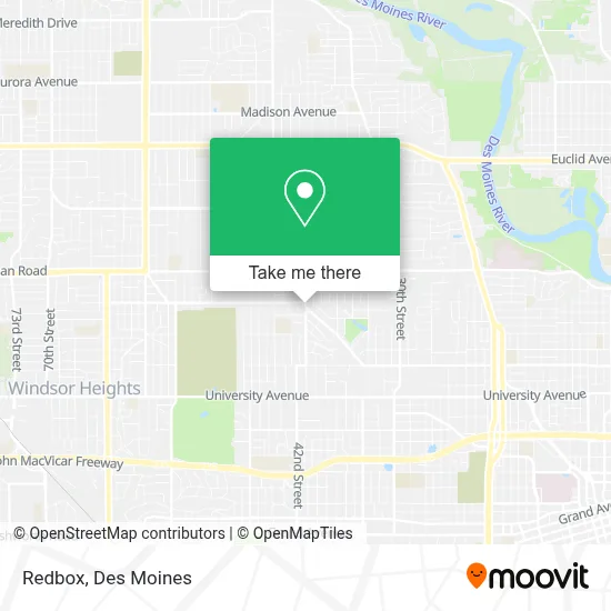 Redbox map