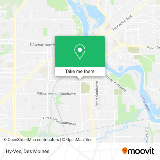 Hy-Vee map