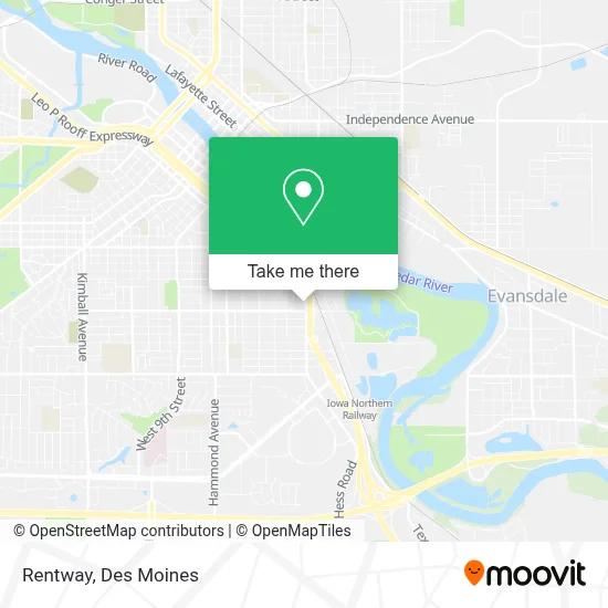 Rentway map