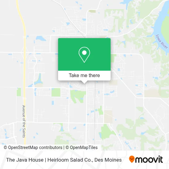 The Java House | Heirloom Salad Co. map