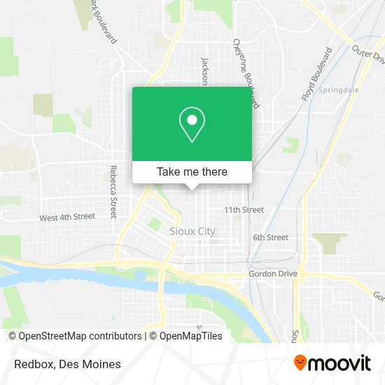 Redbox map