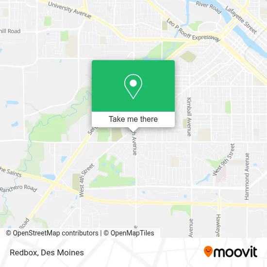Redbox map