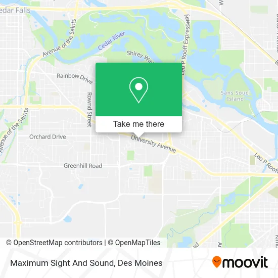 Maximum Sight And Sound map