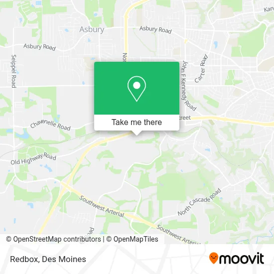 Redbox map