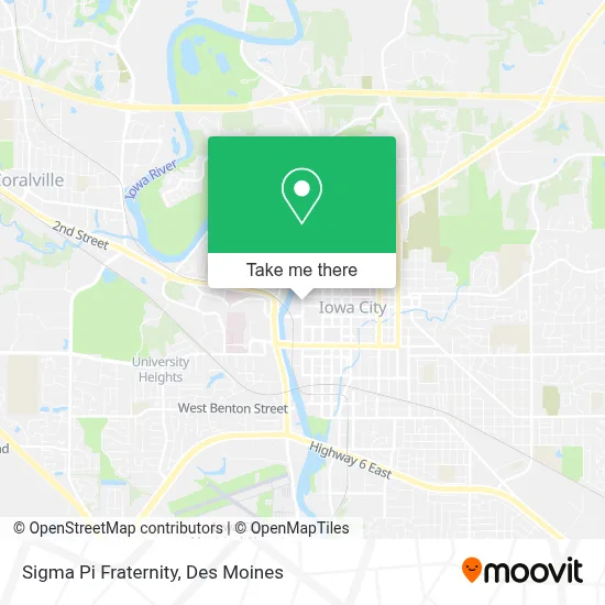 Sigma Pi Fraternity map