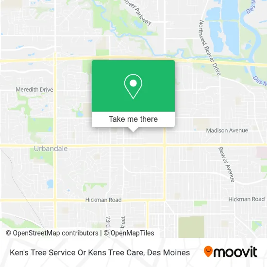 Ken's Tree Service Or Kens Tree Care map