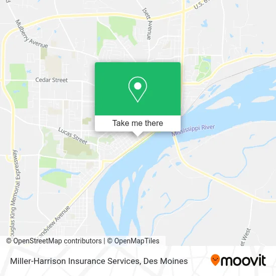 Miller-Harrison Insurance Services map