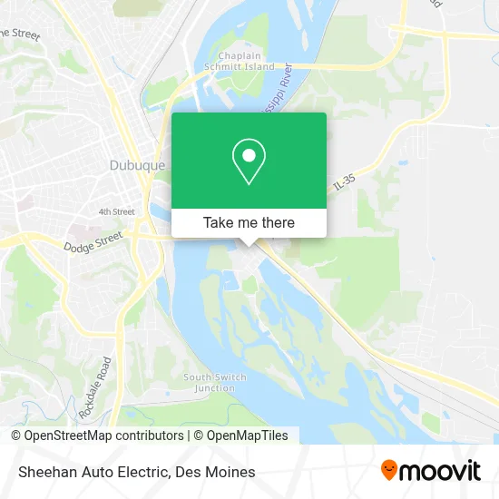 Sheehan Auto Electric map