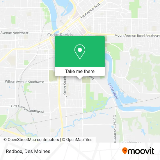 Redbox map