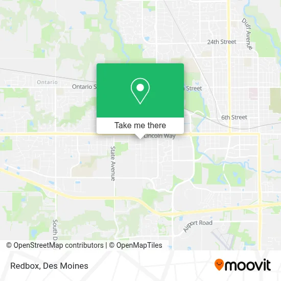 Redbox map