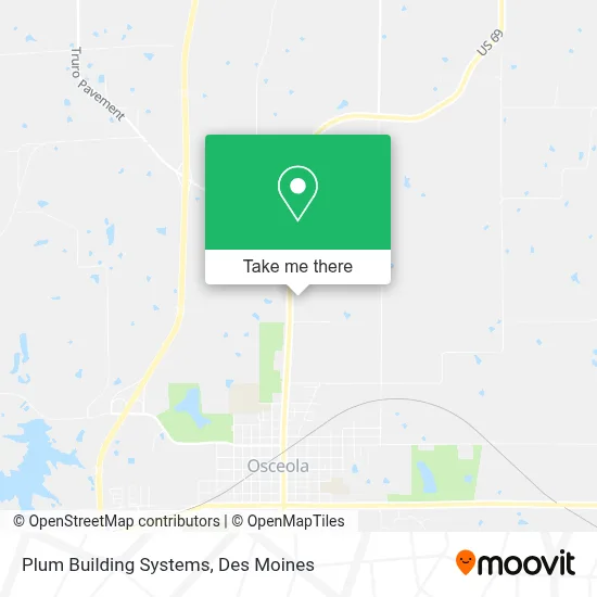 Plum Building Systems map