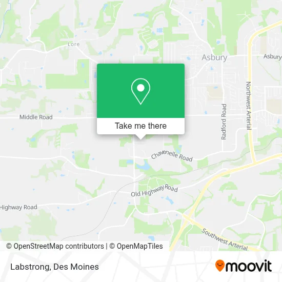 Labstrong map