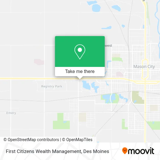 First Citizens Wealth Management map