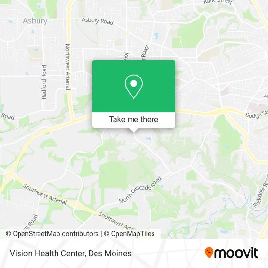 Vision Health Center map