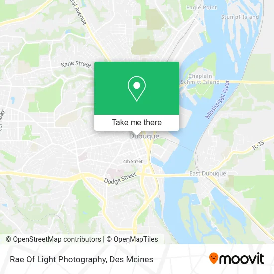 Rae Of Light Photography map
