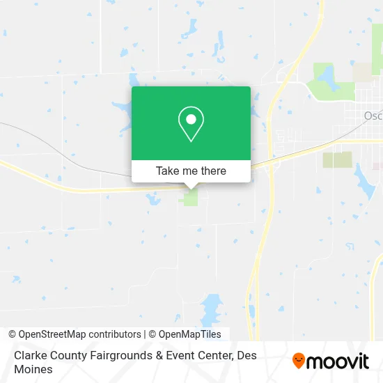 Clarke County Fairgrounds & Event Center map