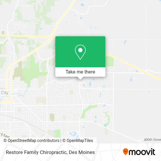 Restore Family Chiropractic map