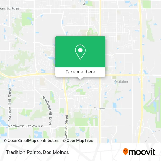 Tradition Pointe map