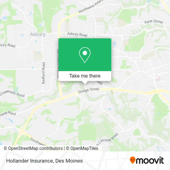 Hollander Insurance map
