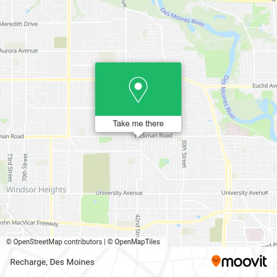 Recharge map