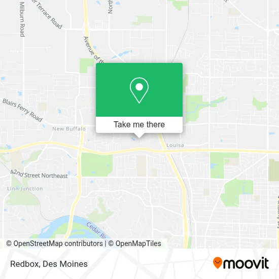 Redbox map
