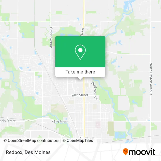 Redbox map