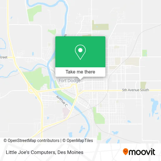 Little Joe's Computers map
