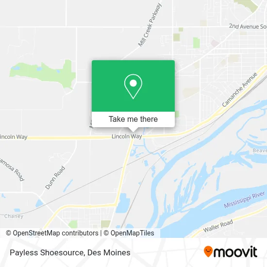 Payless Shoesource map
