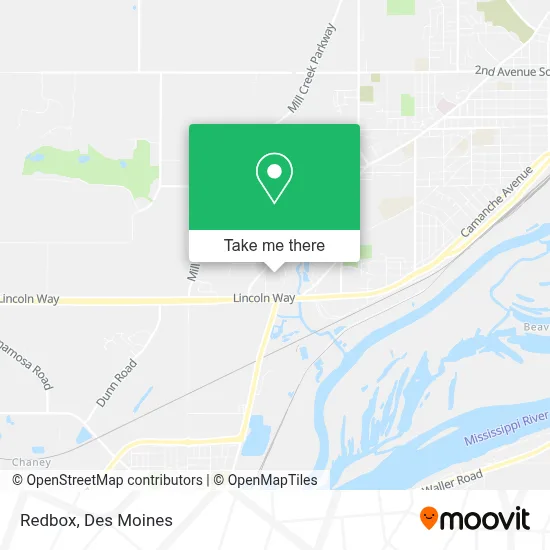 Redbox map