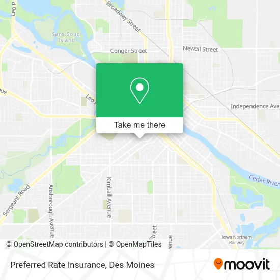 Preferred Rate Insurance map