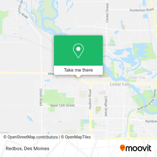 Redbox map