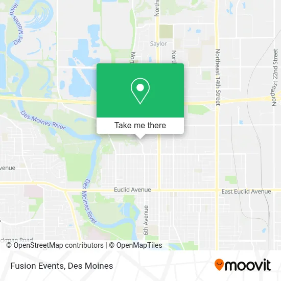 Fusion Events map
