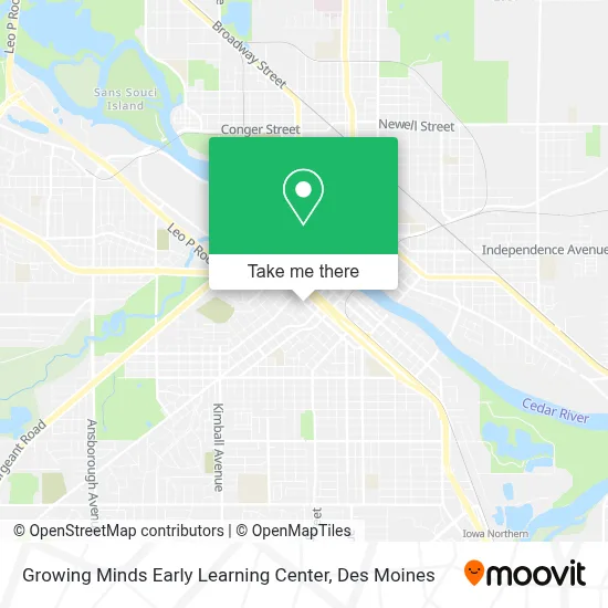 Growing Minds Early Learning Center map