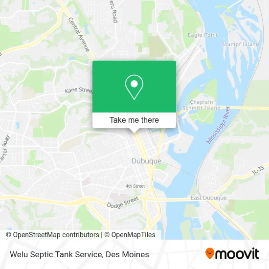 Welu Septic Tank Service map