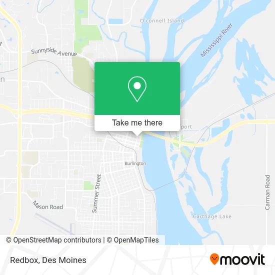 Redbox map