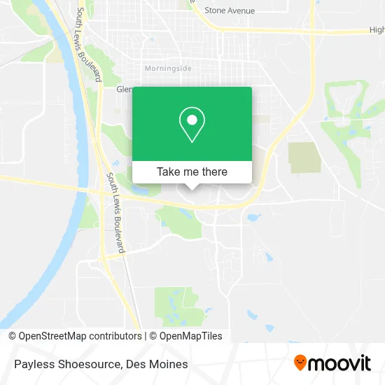 Payless Shoesource map