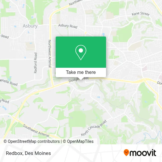 Redbox map