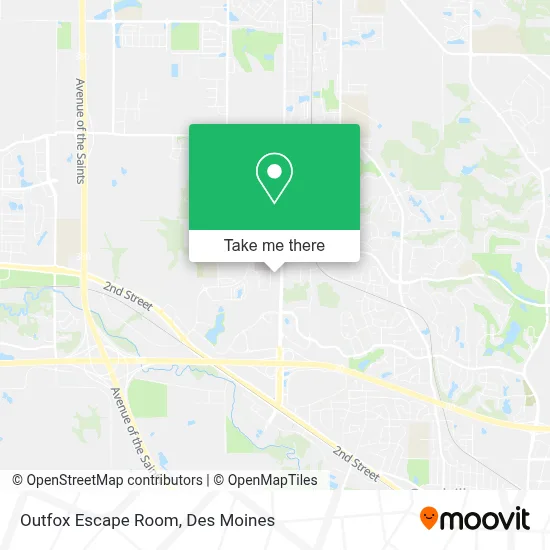 Outfox Escape Room map
