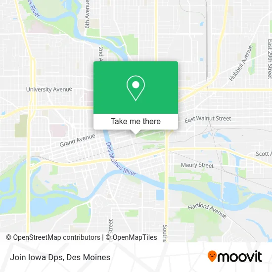 Join Iowa Dps map