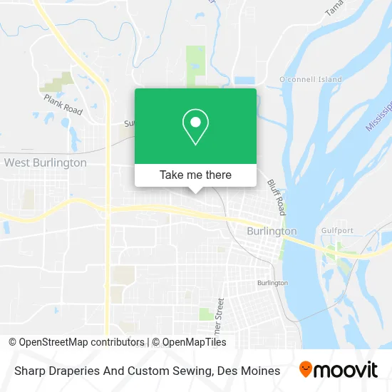 Sharp Draperies And Custom Sewing map